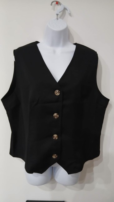 Gilet sans manches noir