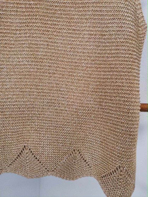 Débardeur en maille et lurex