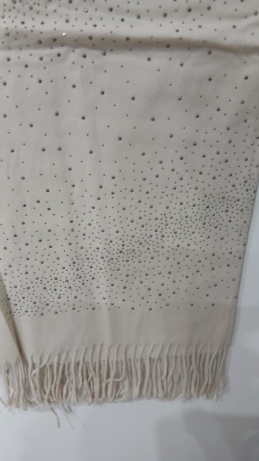 Foulard écharpe avec strass