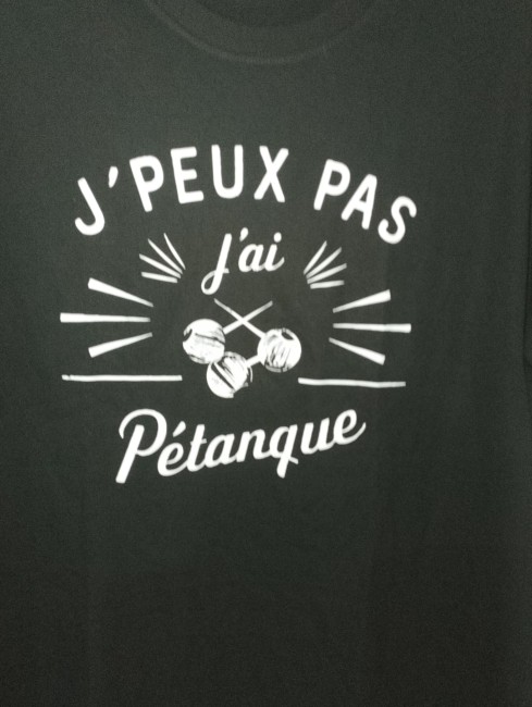 Tee-Shirt Pétanque