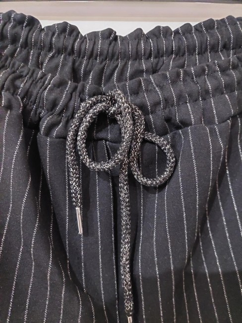 Pantalon  rayure brillante