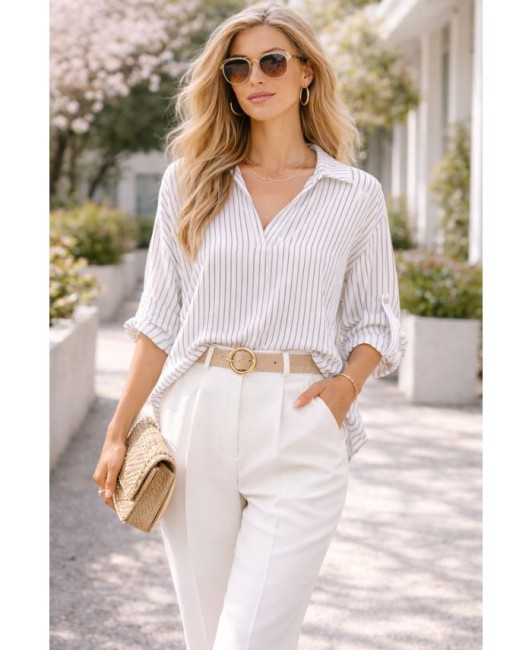 Tunique rayée légère