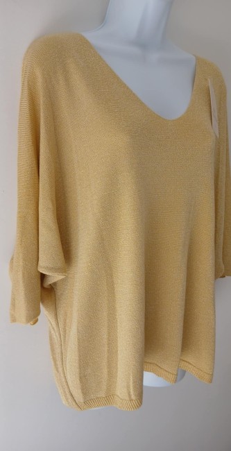 Pull lurex manches 3/4