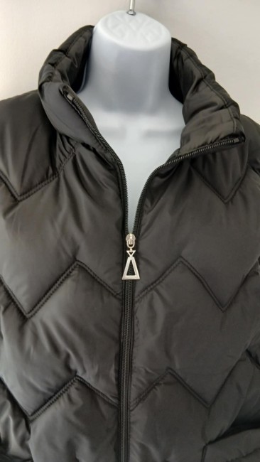 Veste matelassé sans manche noir