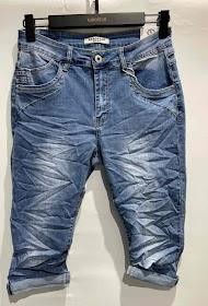 Pantacourt Jeans Karostar détail poches