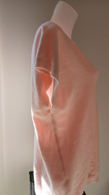 Pull décontracté sans manche rose