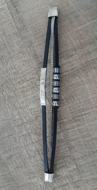 Bracelet homme simili