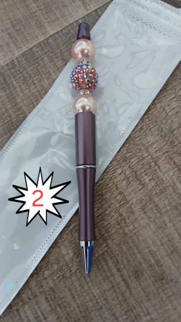 Stylos avec des perles
