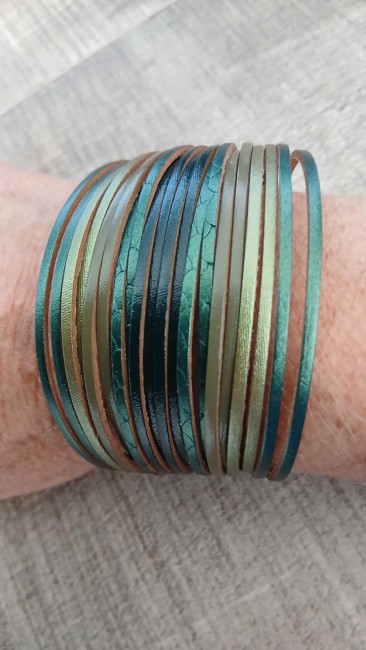 Bracelet en cuir Style Bohème Vintage