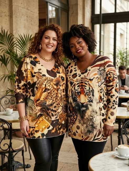 Pull fantaisie doublée polaire
