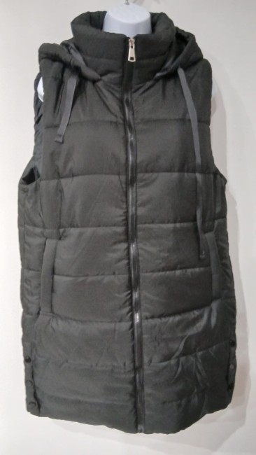 Manteau long sans manche