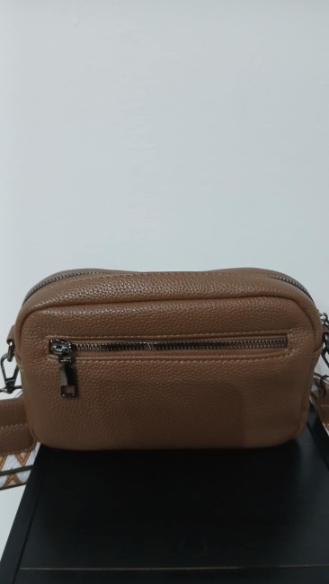 Sac à bandoulière brun