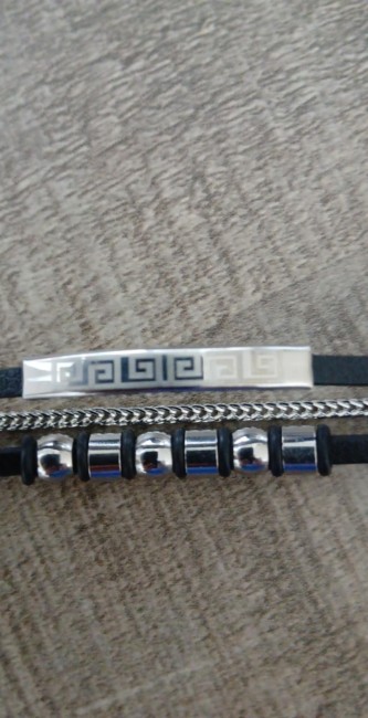 Bracelet homme simili