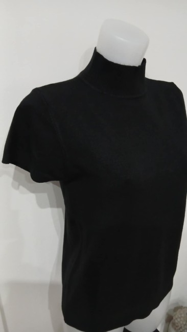 Pull à col montant mi-hauteur