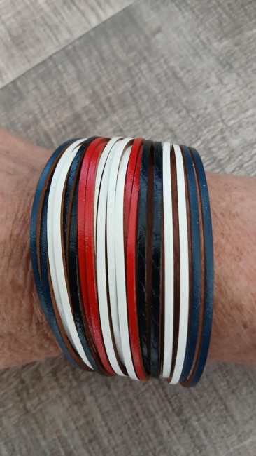 Bracelet en cuir Style Bohème Vintage
