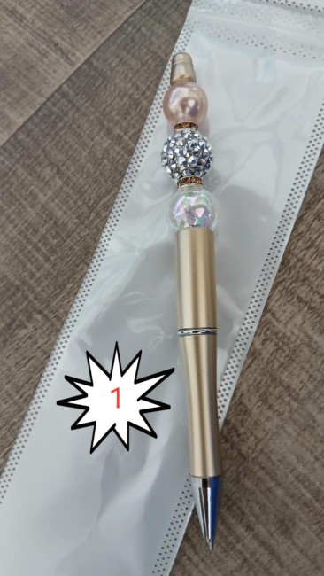 Stylos avec des perles