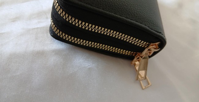 Porte monnaie double zips