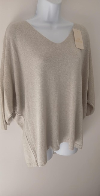 Pull lurex manches 3/4