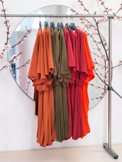 Blouse magique plissée
