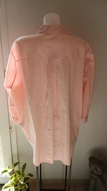 Chemise unie manches 3/4