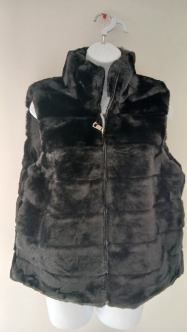 Gilet en fourrure sans manche