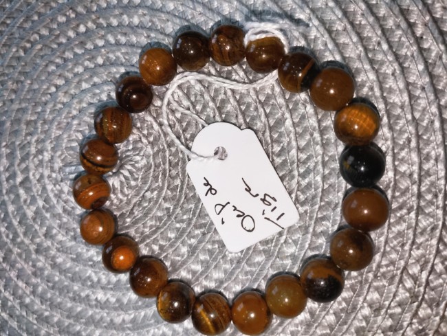 Bracelet Oeil de Tigre 6mm