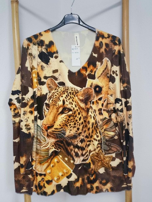 Pull fantaisie doublée polaire