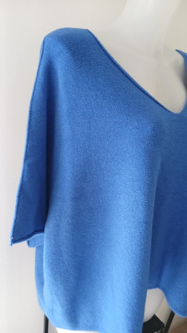 Pull court manches 3/4