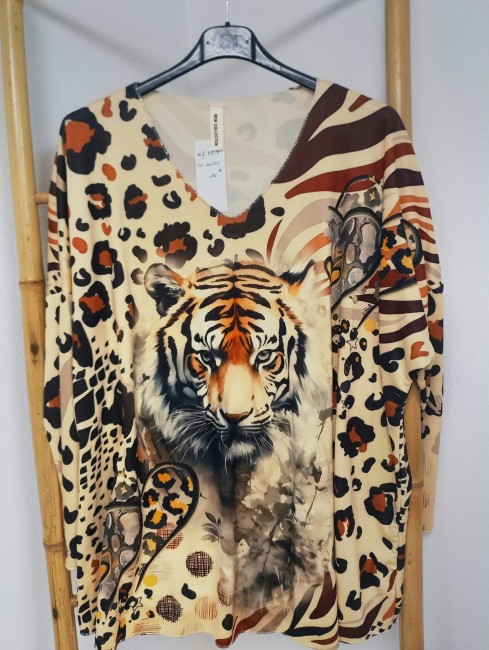 Pull fantaisie doublée polaire