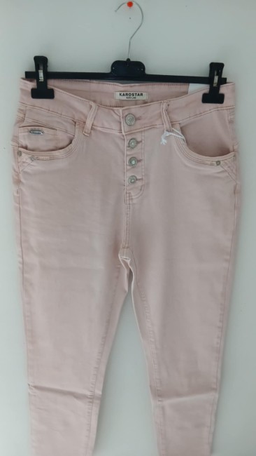 Jeans Rose  Boutons Karostar