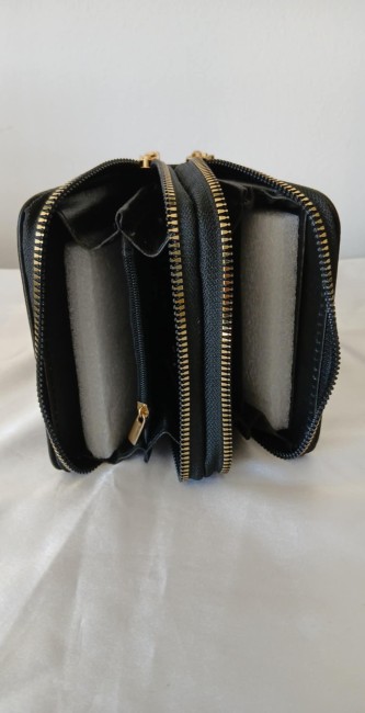 Porte monnaie double zips