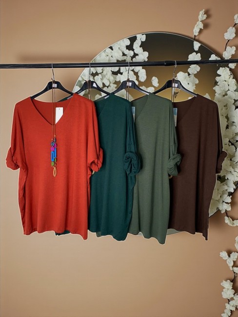 Pull léger manches longues