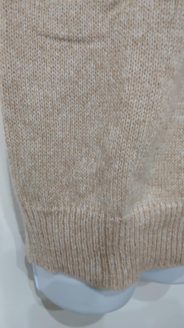 Pull décontracté sans manche beige