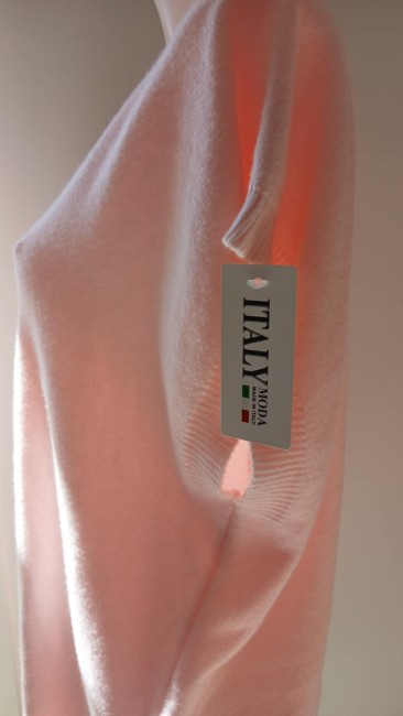 Pull décontracté sans manche rose