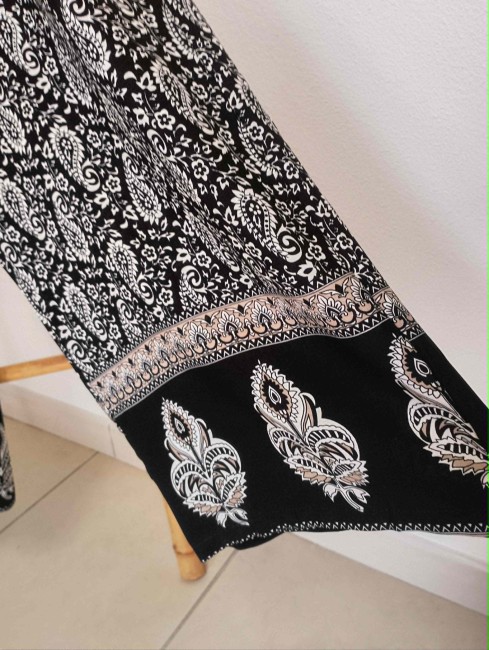 Combinaison pantalon motif cachemire