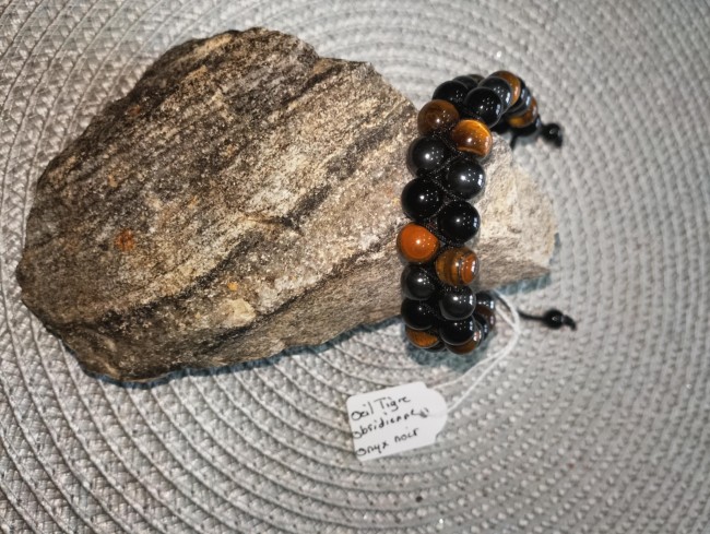 Bracelet Tressé Ajustable 