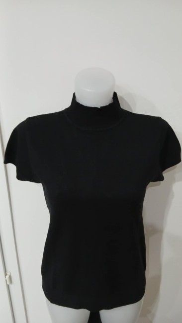 Pull à col montant mi-hauteur