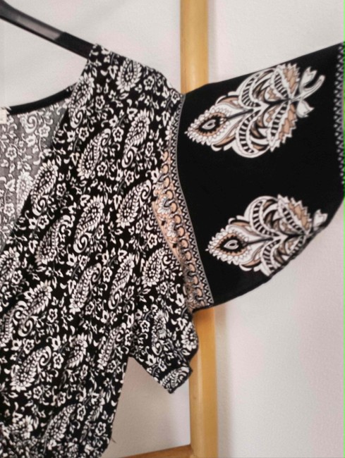 Combinaison pantalon motif cachemire