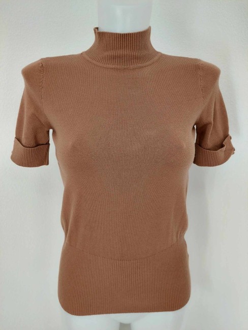 Pull léger col montant