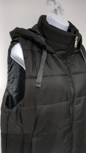 Manteau long sans manche