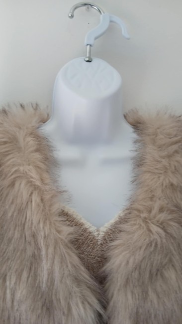 Gilet fausse fourrure sans manche