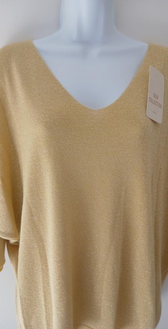 Pull lurex manches 3/4