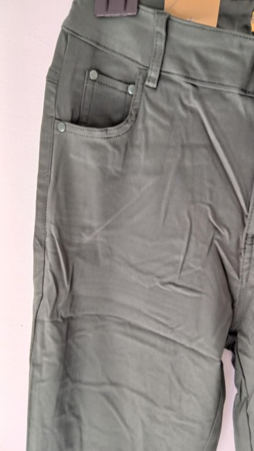 Pantalon GT taille bouton zip STRAIGHT - Uni
