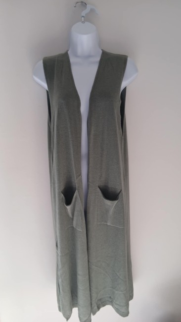 Gilet léger sans manche long