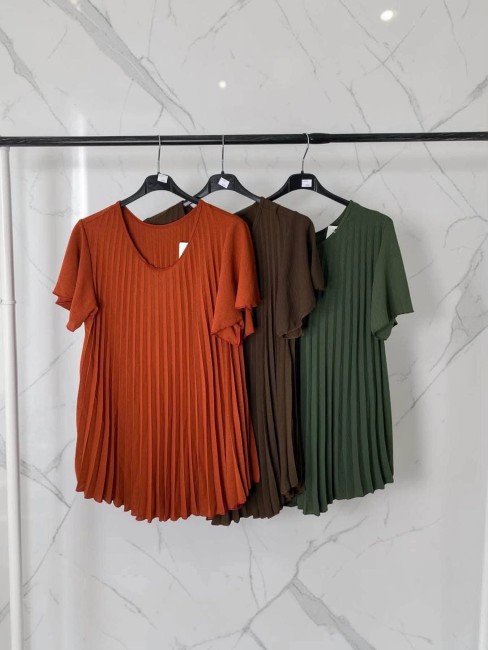Blouse magique plissée