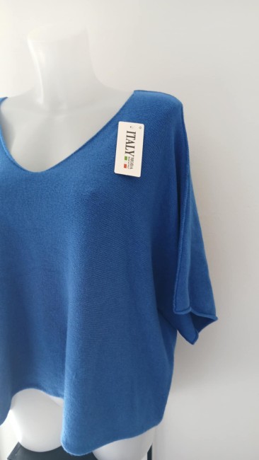 Pull court manches 3/4