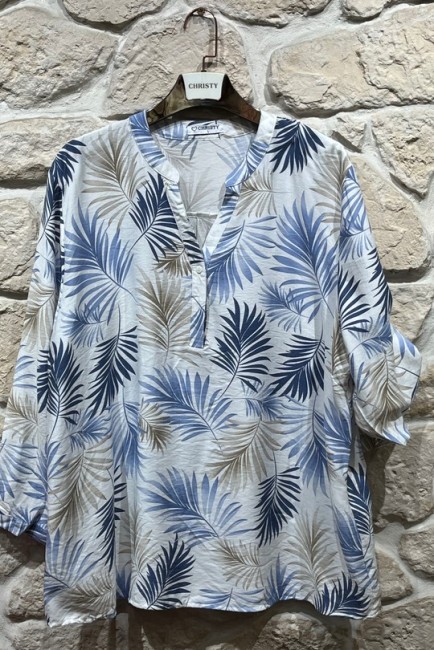 Blouse Xtra grand feuillages