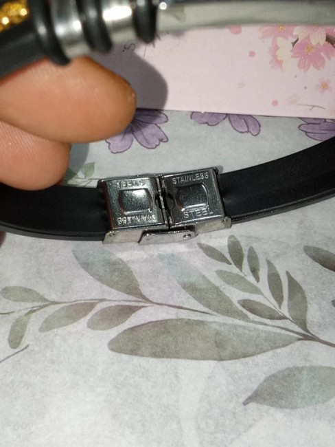 Bracelet gourmette et or