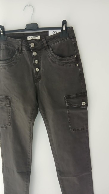 Jeans karostar brun