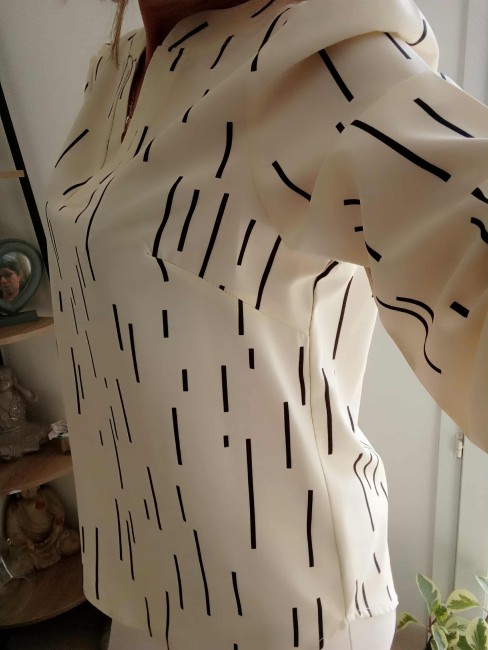 Chemisier encolure V